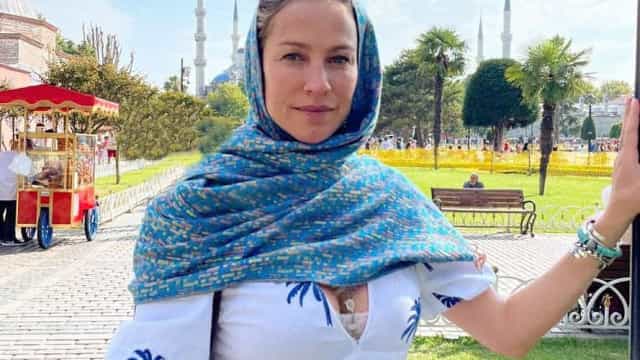 Luana Piovani de férias na Turquia com o namorado