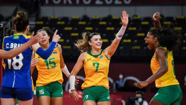 No vôlei feminino, Brasil vence Coreia do Sul na estreia olímpica