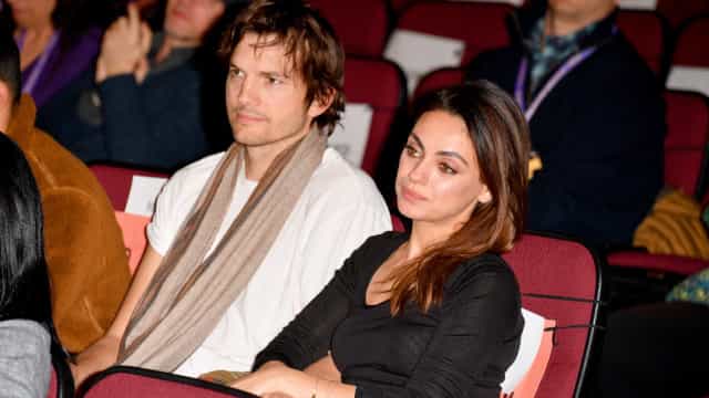 Ashton Kutcher e Mila Kunis dizem não dar banho nos filhos diariamente