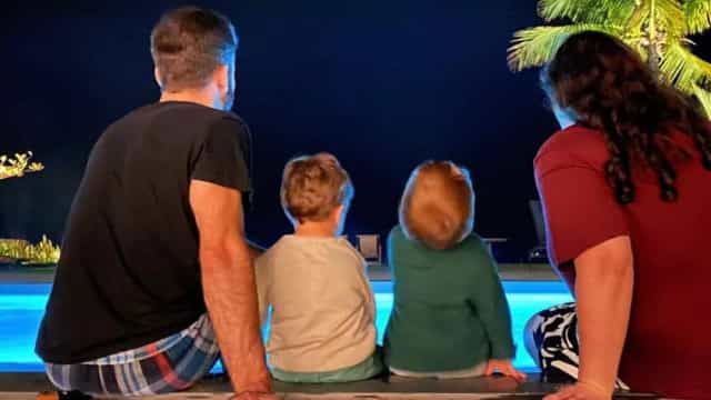 Ju Amaral celebra aniversário com sobrinhos e homenageia Paulo Gustavo