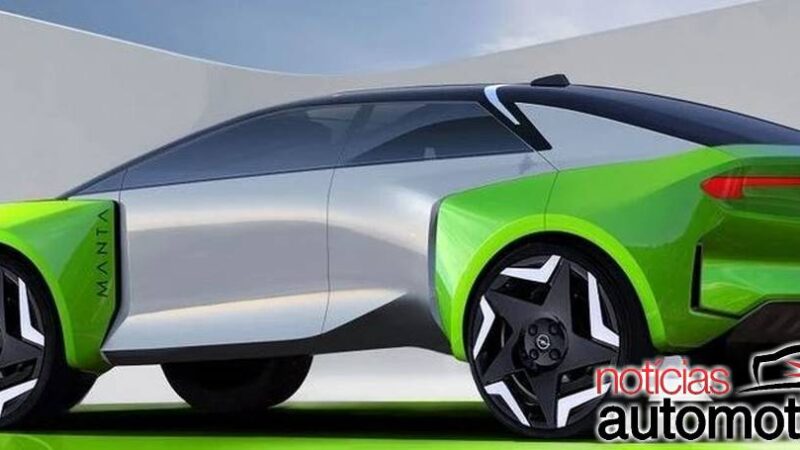 Opel Manta-e Concept será o futuro elétrico da marca em 2028