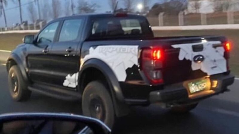 Ford Ranger Raptor é flagrada no interior paulista