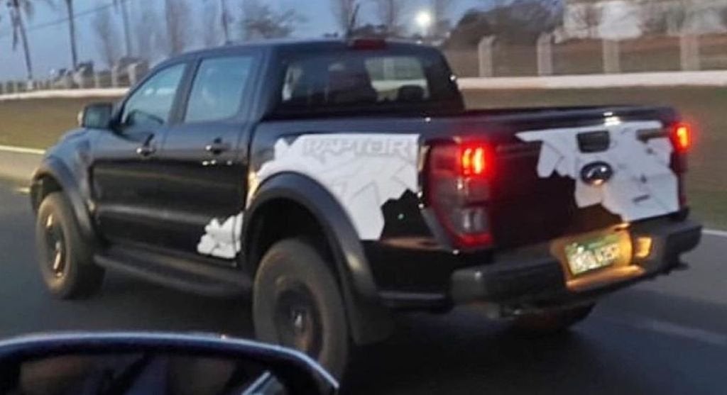 Ford Ranger Raptor é flagrada no interior paulista