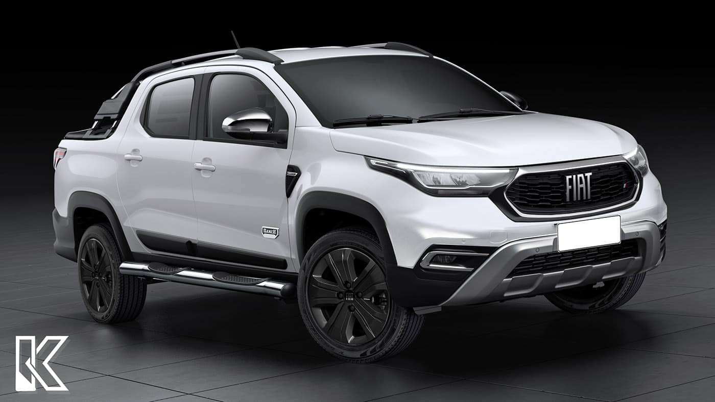Projeção: Fiat Strada Ranch 2023 quase vira uma Toro pequena