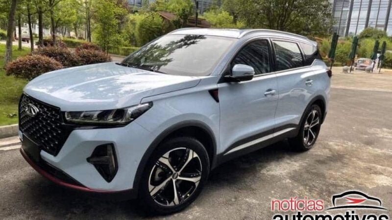 Chery Tiggo 7 Plus tem novo visual e deve chegar ao Brasil