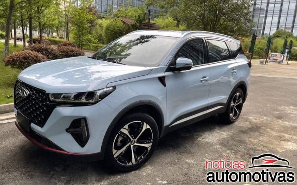 Chery Tiggo 7 Plus tem novo visual e deve chegar ao Brasil