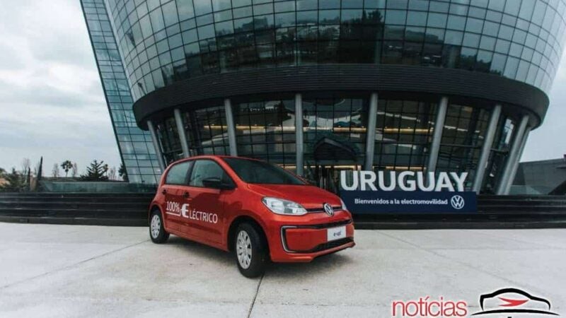 Volkswagen e-up! chega ao mercado uruguaio de forma oficial