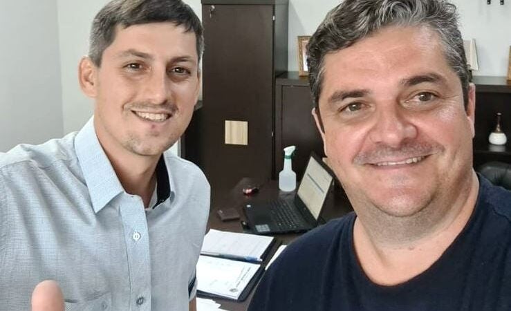 Prefeito Érico visita prefeito Bruno Mena de Matupá e deseja sucesso ao colega