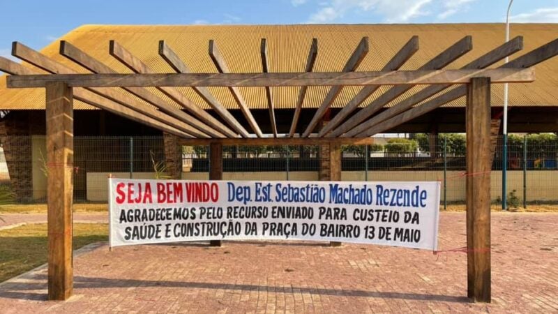 Deputado visitou a praça do 13 de maio a convite do Vereador Irmão Alexandre