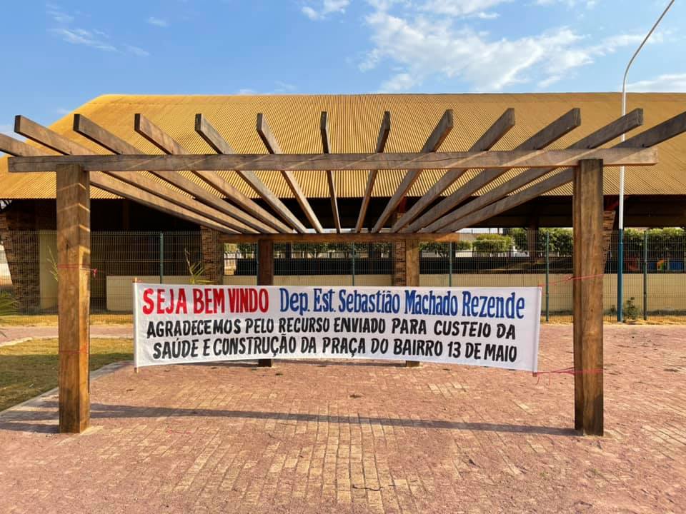 Deputado visitou a praça do 13 de maio a convite do Vereador Irmão Alexandre