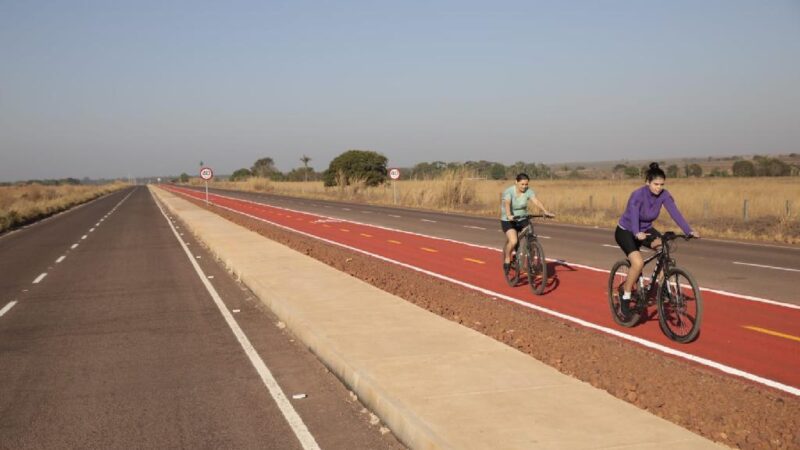 Moradores destacam melhorias na qualidade de vida após pavimentação e primeira ciclovia em Marcelândia