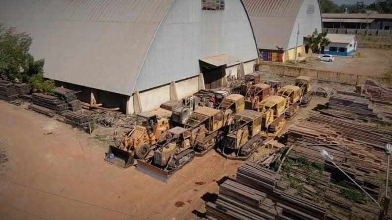 Tratores apreendidos em MT por crimes ambientais podem ser usados na agricultura familiar