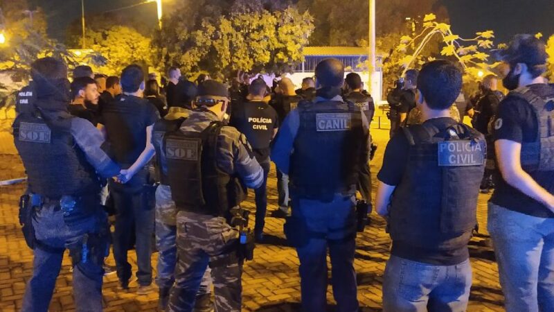 Operação conjunta cumpre 11 mandados de buscas para desarticular pontos de venda de drogas no bairro Tijucal