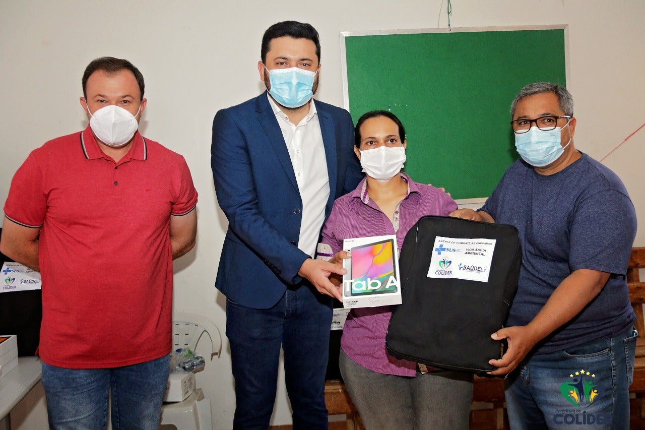 AGENTES DE ENDEMIAS RECEBEM EQUIPAMENTOS PARA AGILIZAR AÇÕES DE PREVENÇÃO ÀS DOENÇAS