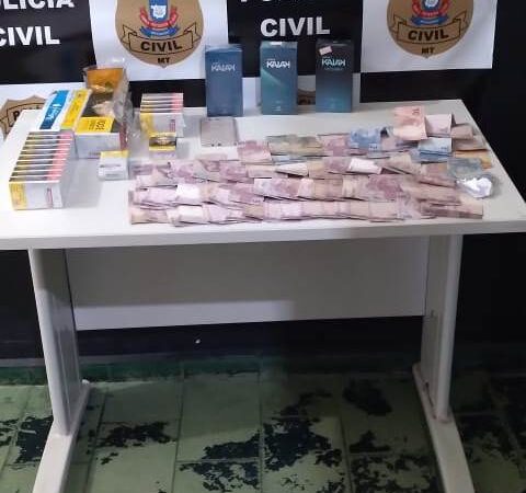 Polícia Civil de Matupa  prende suspeito de furto