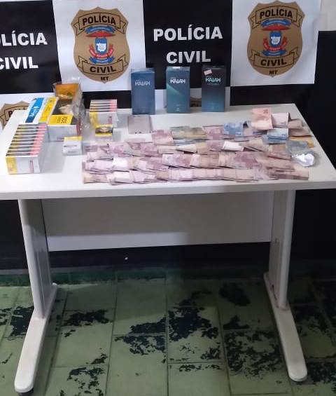Polícia Civil de Matupa  prende suspeito de furto