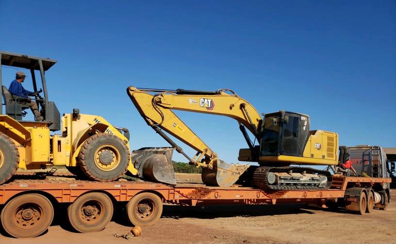 Regional de Confresa apreende maquinários usados no desmatamento ilegal no Araguaia