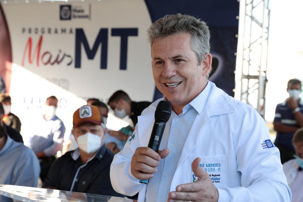 Governador inaugura sede da Escola Tiradentes e se reúne com prefeitos do Consórcio Intermunicipal do Teles Pires