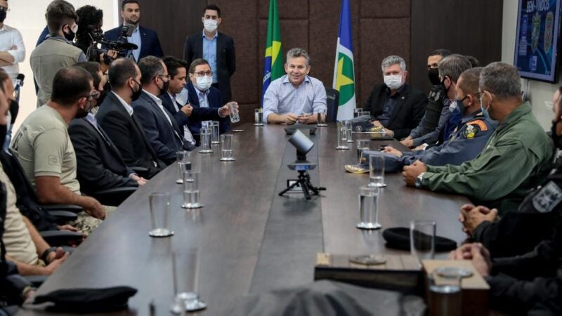 Em reconhecimento, governador promove almoço para forças de Segurança que atuaram em Nova Bandeirantes
