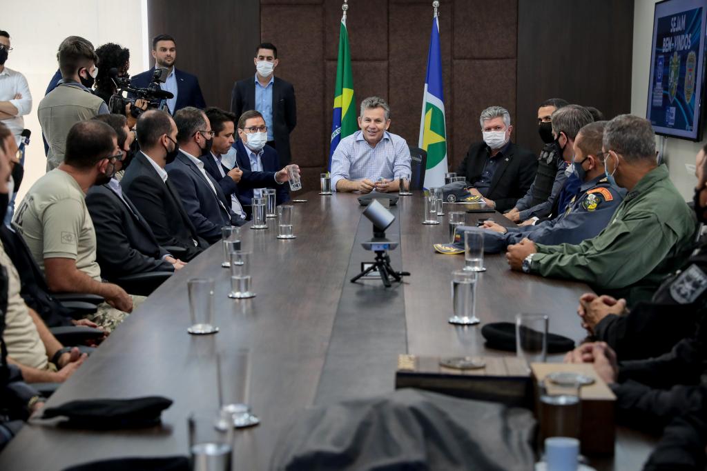 Em reconhecimento, governador promove almoço para forças de Segurança que atuaram em Nova Bandeirantes