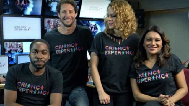 Globo convoca famosos filhos de professores para comandar Criança Esperança