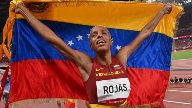 Venezuelana bate recorde mundial mais velho que ela no salto triplo em Tóquio-2020