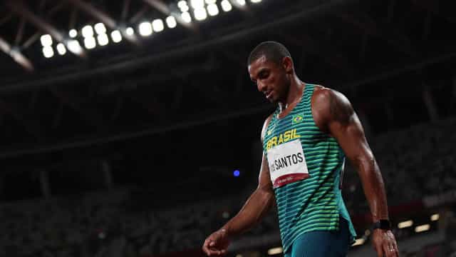 Felipe dos Santos termina disputa do decatlo na 18ª posição nos Jogos de Tóquio
