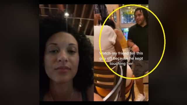 Mulher reage a homem que invade o seu espaço em bar e é elogiada