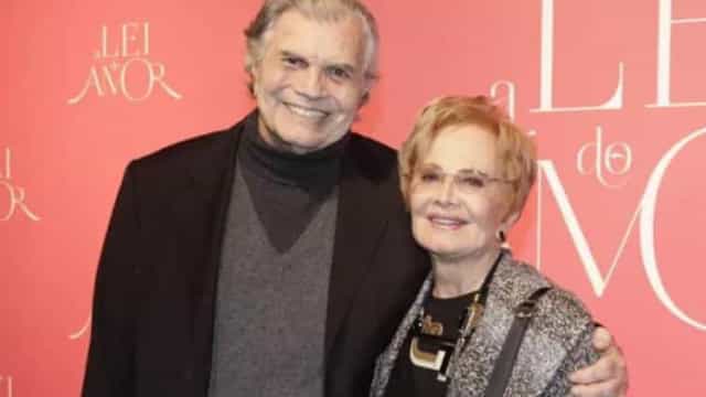 Tarcísio Meira não gostava de ficar longe da mulher ‘nem por um minuto’