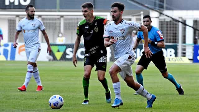 Fluminense joga mal, perde do América-MG e chega à terceira derrota consecutiva