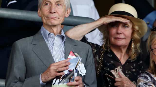 Charlie Watts. A última foto em que posou com a mulher, amor da sua vida