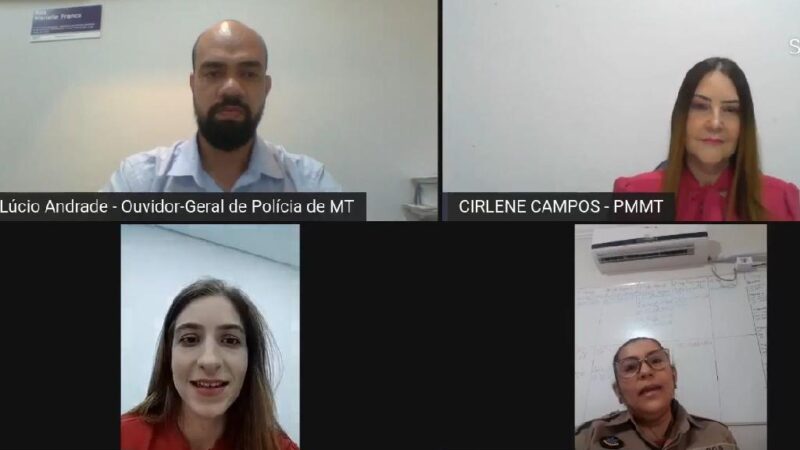 Ouvidoria Geral de Polícia aborda ações preventivas de saúde mental