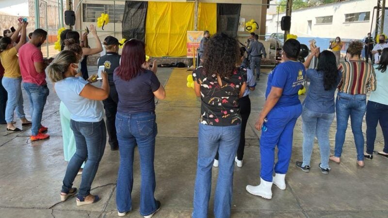 SES realiza momento de lazer e reflexão a servidores de unidades especializadas