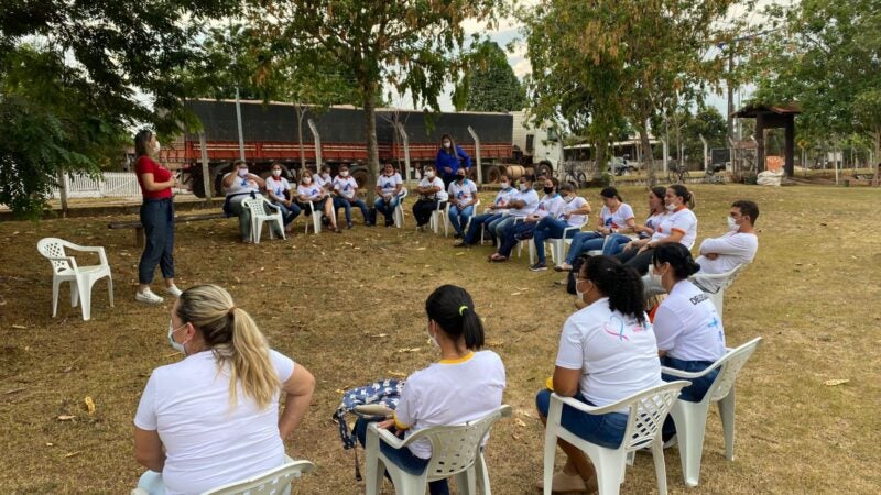 Agentes de saúde e endemias participam de encontro promovido pela Águas de Marcelândia