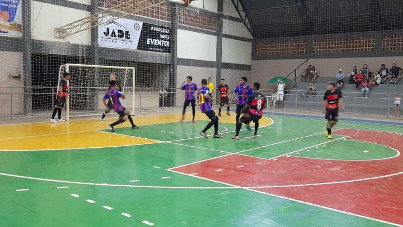 Teve inicio o campeonato municipal de futsal masculino e feminino em Guarantã do Norte