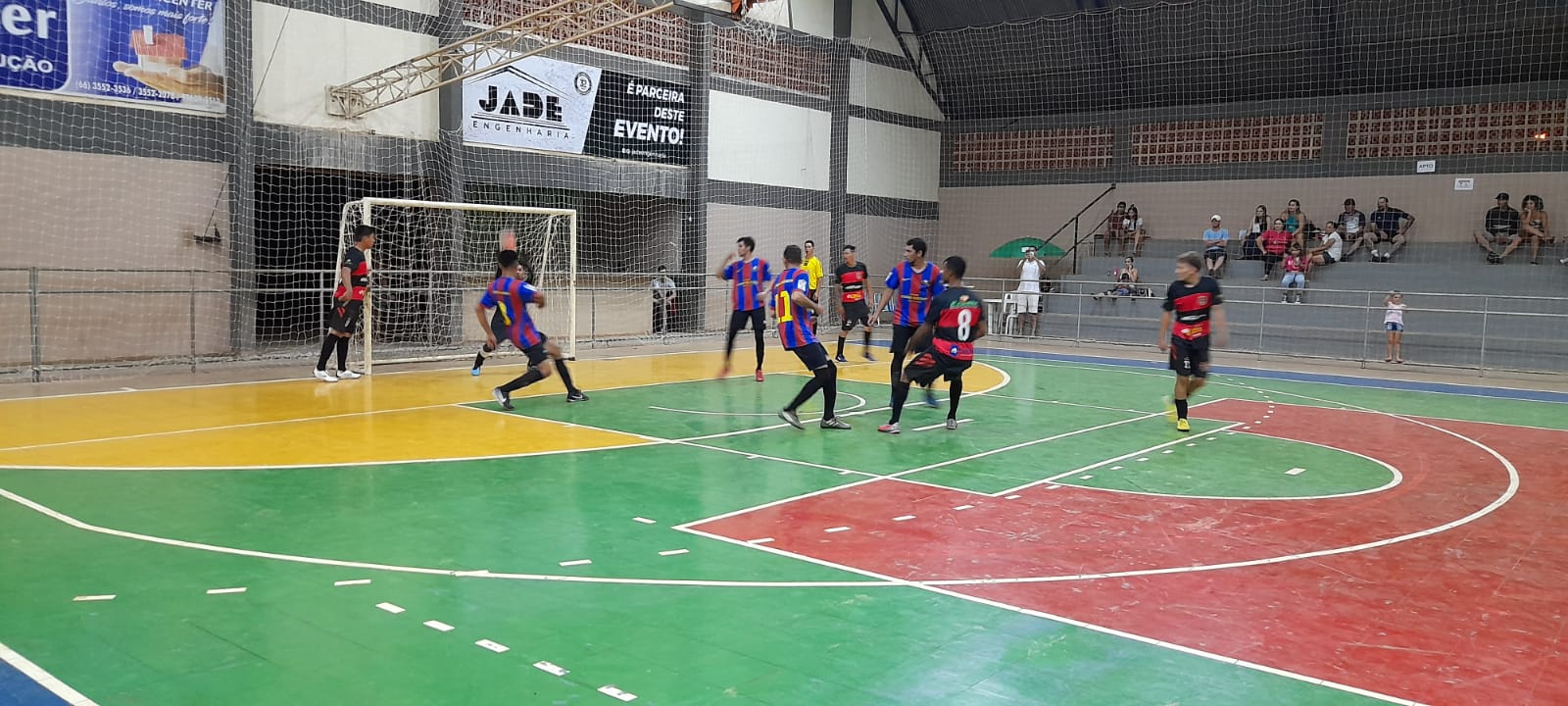 Teve inicio o campeonato municipal de futsal masculino e feminino em Guarantã do Norte