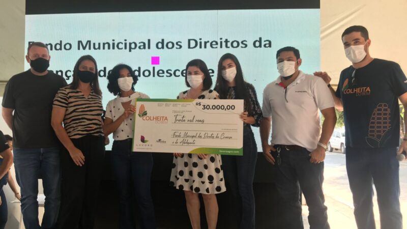 Três entidades de Vera são contempladas pelo Projeto Colheita do Bem com cerca de R$ 230 mil reais