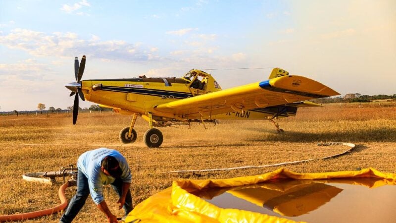Mais duas aeronaves entram em ação no combate aos incêndios no Pantanal