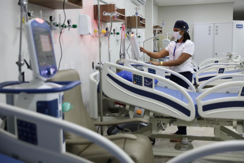 Com taxa de ocupação em cerca de 50%, SES notifica municípios sobre leitos de UTI Covid-19
