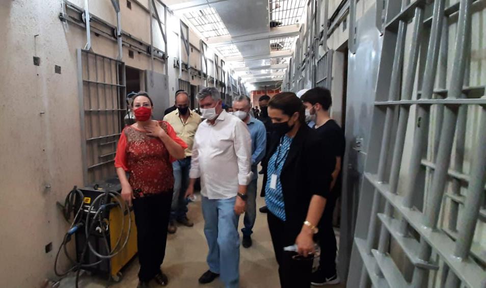 “Minha avaliação de tudo que observei é absolutamente positiva”, afirma presidente do TJMT sobre nova estrutura da Penitenciária Central