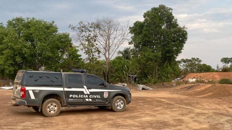 Investigação da Polícia Civil apura que explosivos estavam clandestinamente em garimpo