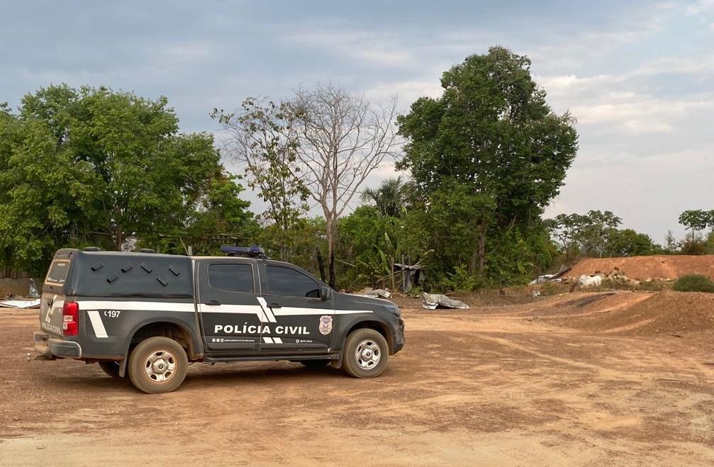 Investigação da Polícia Civil apura que explosivos estavam clandestinamente em garimpo