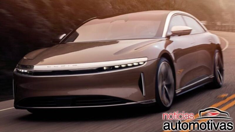 Lucid Air manda recado para Tesla Model S com 837 km de alcance