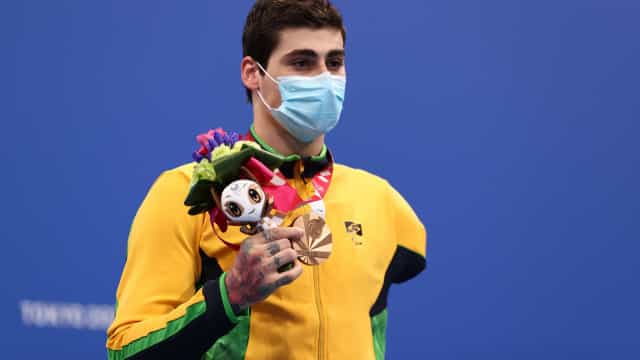 Natação: Talisson Glock fatura seu 1º ouro nos 400m livre em Tóquio