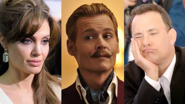 Os piores filmes das estrelas de Hollywood; quais você viu?