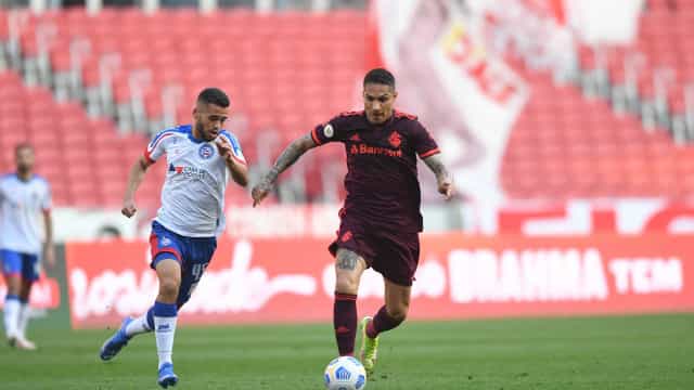 Em Porto Alegre, Internacional vence o Bahia e encosta no G6 do Brasileirão