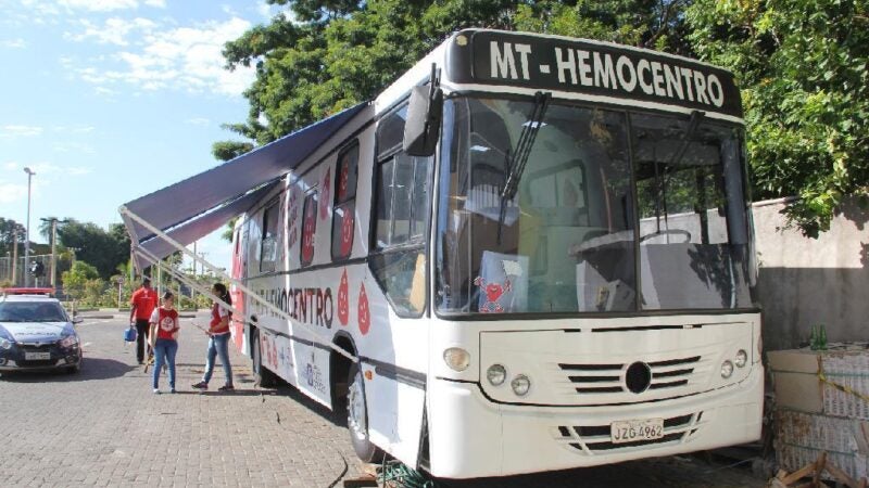 MT Hemocentro intensifica coletas externas de doação de sangue