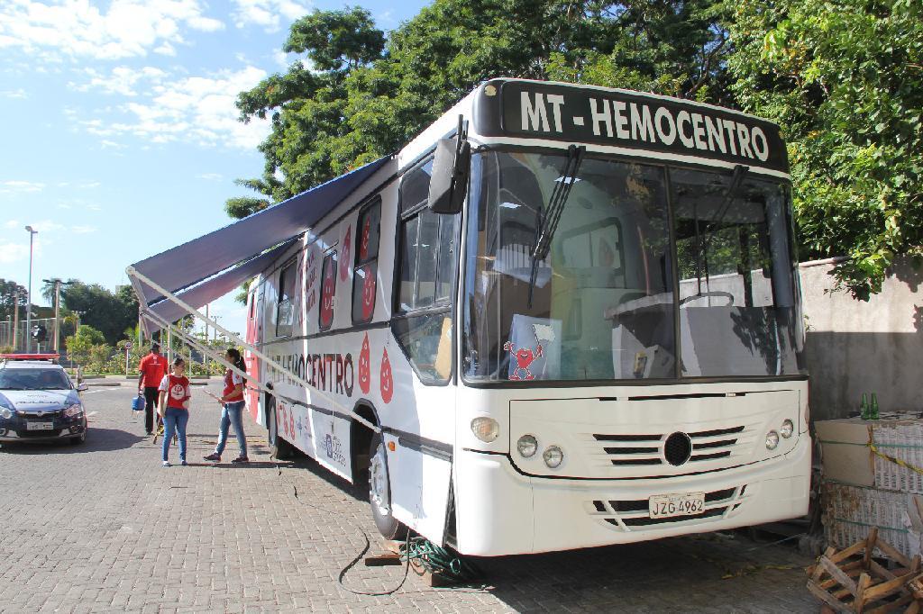 MT Hemocentro intensifica coletas externas de doação de sangue
