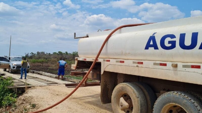 Sema-MT intensifica aporte de água com caminhões-pipa para atender animais do Pantanal