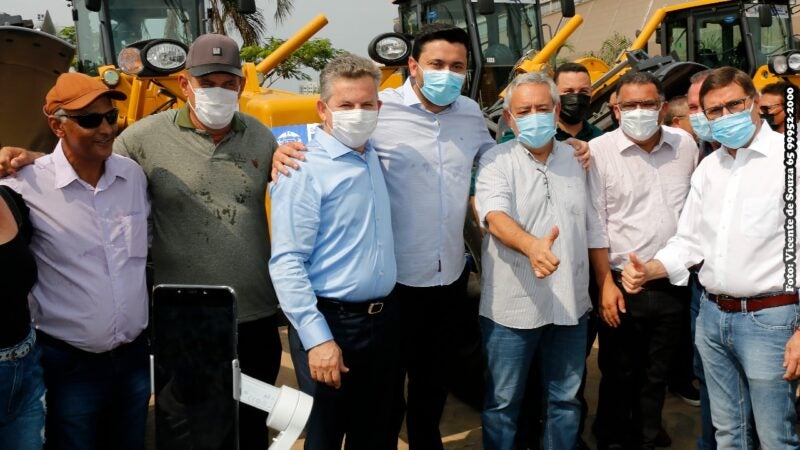 COLÍDER RECEBE MAQUINÁRIO DO GOVERNO DO ESTADO ATRAVÉS DO PROGRAMA MAIS MT